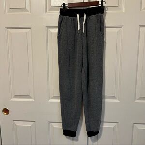 Feat Sweatpants Size XS Charcoal Gray Blanket Soft Joggers Lounge Athleisure EUC